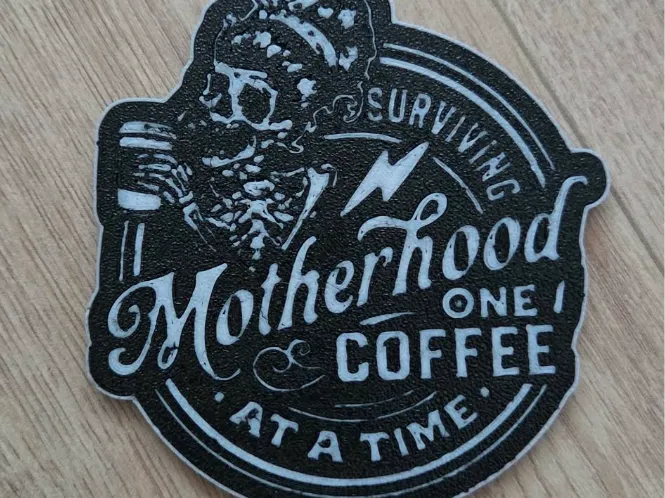Coffe Time Mother Day Coaster