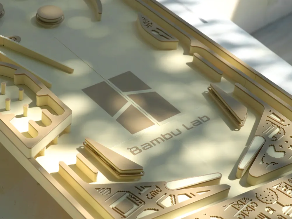 Retro Pinball Arcade - Free 3D Print Model - MakerWorld