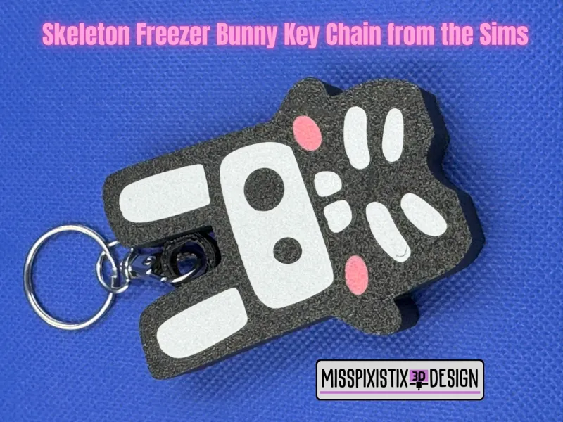 Skeleton Freezer Bunny