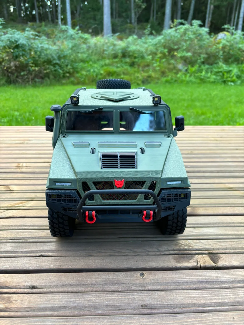 Catmaw AFV model car or RC car body for SCX10 by polymech3D MakerWorld