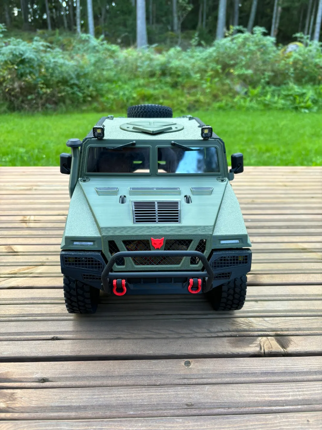 Catmaw AFV - model car or RC car body for SCX10 view 4