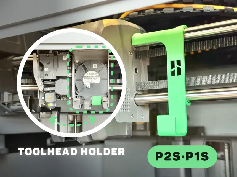P2S/P1S ToolHead Cover Holder