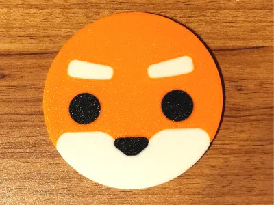 Super Animal Royale Round Fox Head