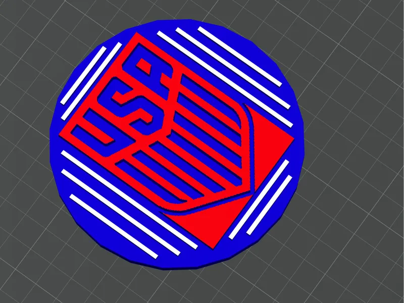 USA Soccer Coaster