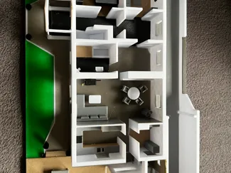 Modellhaus Untere etage