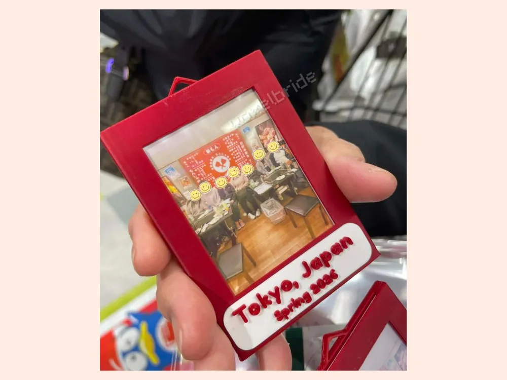 Instax Mini Keychain Frame - Free 3D Print Model - MakerWorld