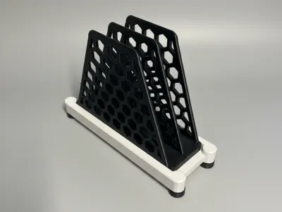 Parametric Gridfinity Notebook & Tablet Stand