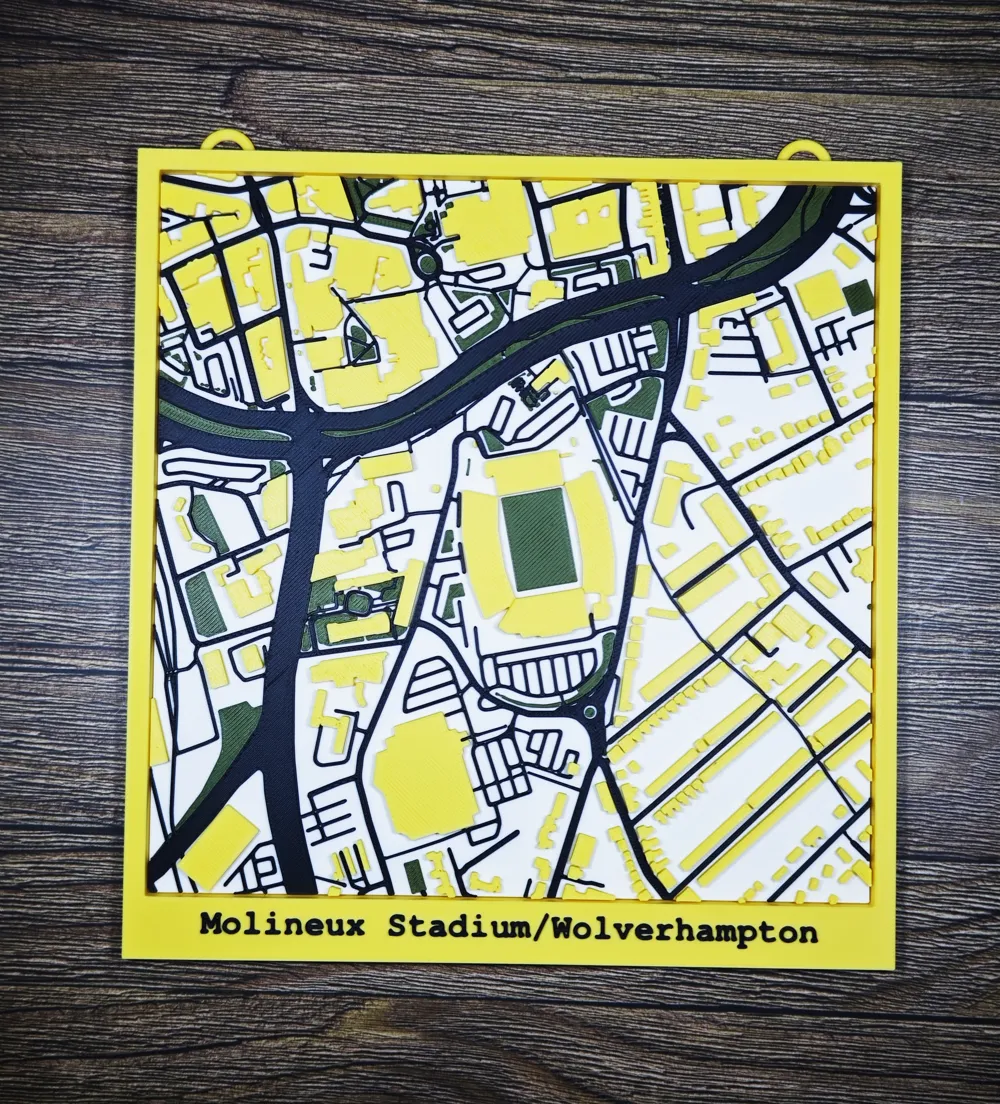 Molineux Stadium - Wolverhampton Wanderers by sh85_Printing MakerWorld ...