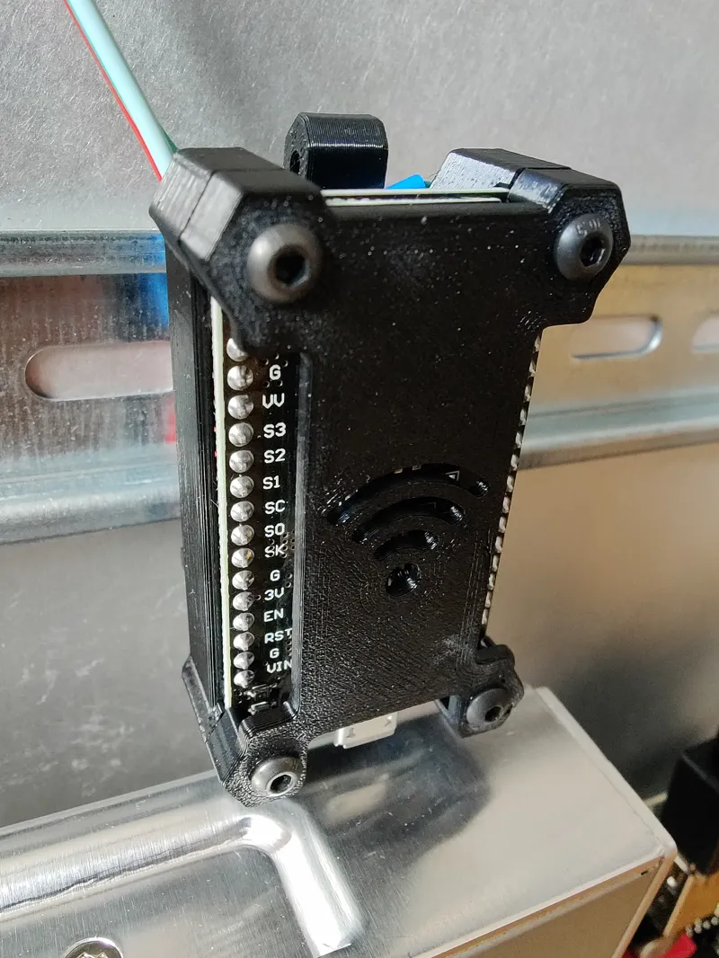 NodeMCU ESP8266 V3 DIN Enclosure