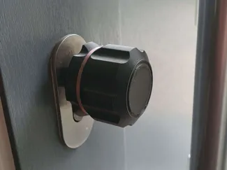 Ergonomic doorknob-style key adapter