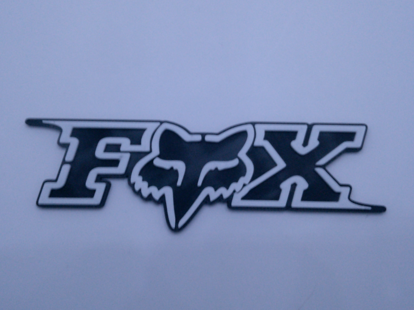 Fox racing logo with bike - Free 3D Print Model - MakerWorld