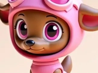 Tiny Chihuahua Outfit – Modello 3D