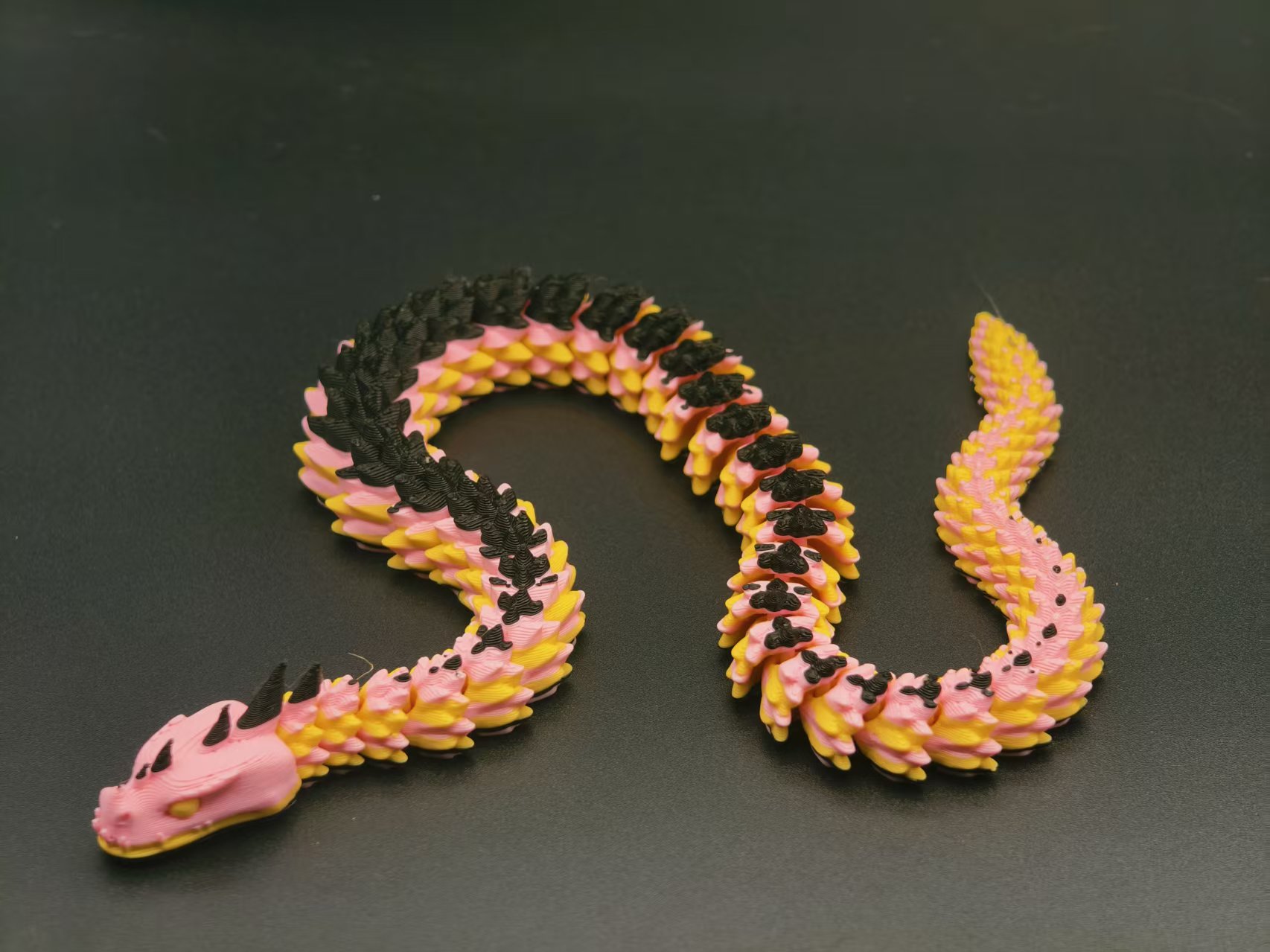 Miniatura 3 do modelo 3D 驯龙高手蛇龙，滑翼龙，无需支撑，MINI可打