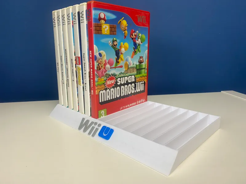 15 Slot Nintendo WII U Games Stand