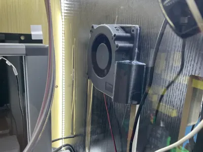 Optimal Negative Pressure Enclosure for Cat Enclosure (Easy Glue-and-Board Method), includes STEP file