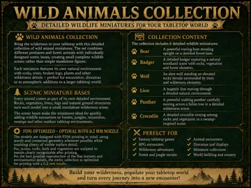 Figura decorativa: Wild Animals Collection – Detailed Miniatures — vista de referencia 4