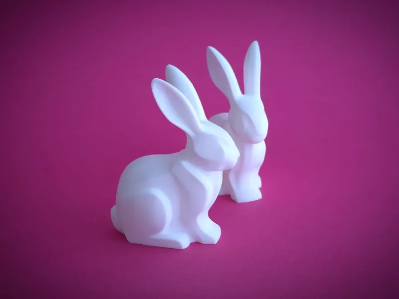 Modern Bunny Figurine