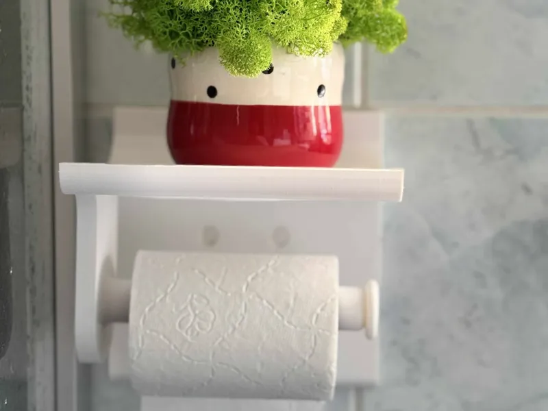 Toilet paper holder (A1mini, no supports required)