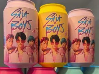 Saja Boys "Soda Pop" threaded soda can party favor