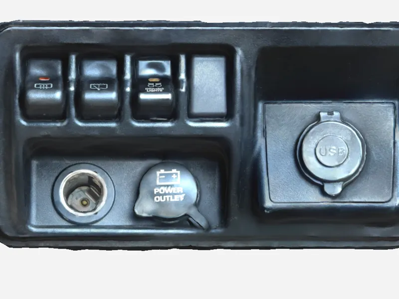 Jeep Wrangler Aux Light Switch Blank