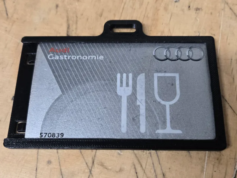 Ausweishalter - Kartenhalter mit oder ohne Logo