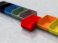 Boîtes de rangement empilables et modulaires — photo 2