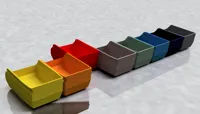 Boîtes de rangement empilables et modulaires — photo 6