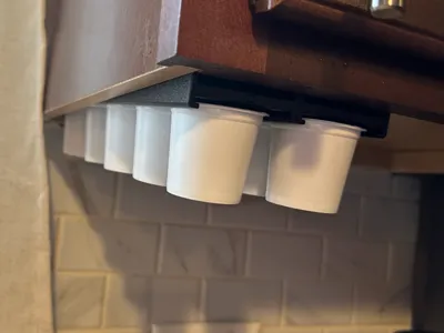 Coffee Pod Under Cabinet Holder