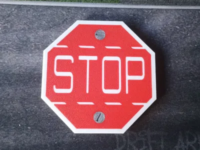 Scrap Mechanic STOP sign