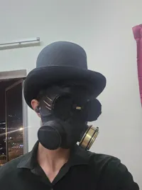 Masque à gaz steampunk — photo 3
