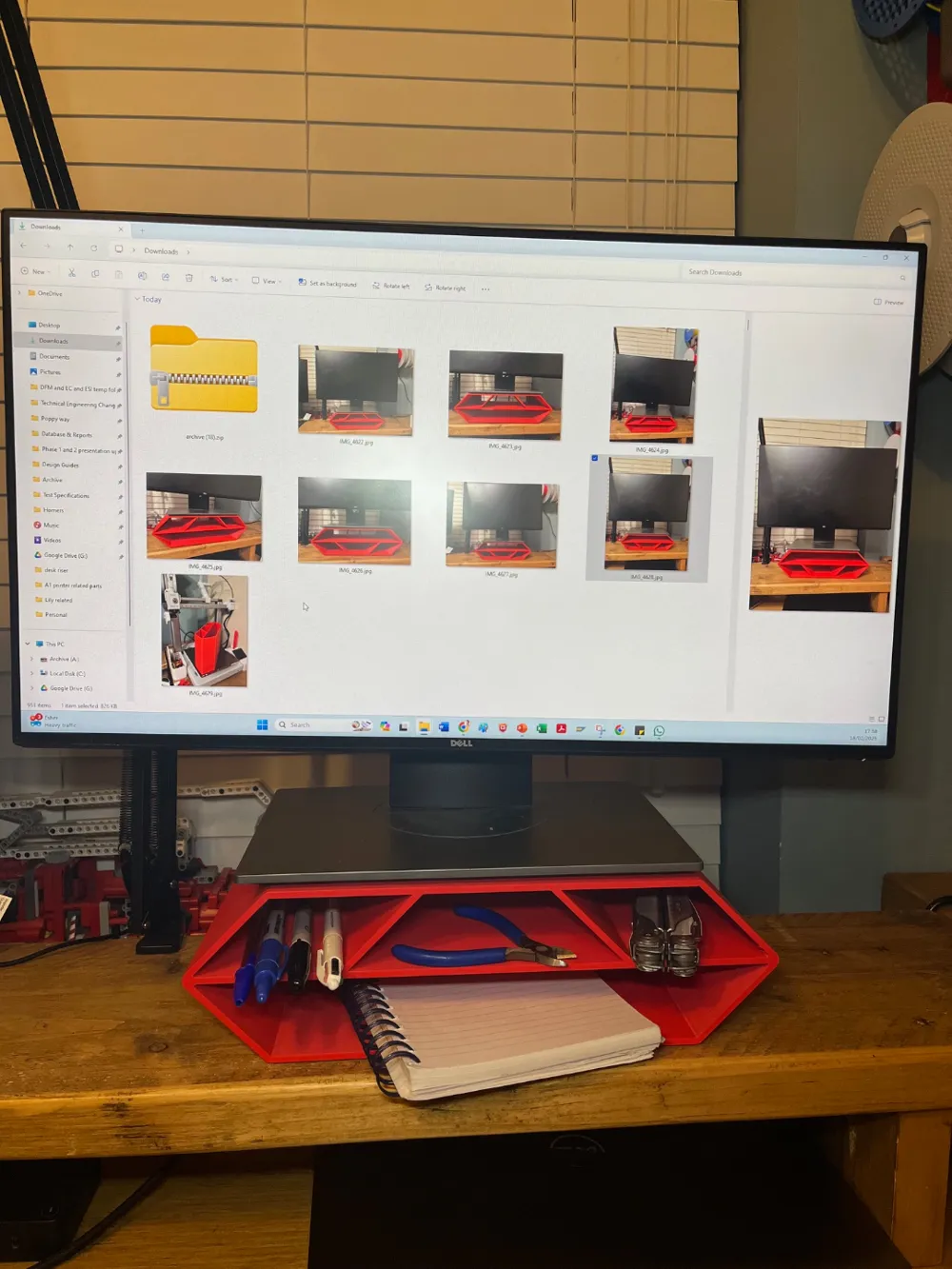 10cm Monitor riser platform x 3 configurations - Free 3D Print Model ...