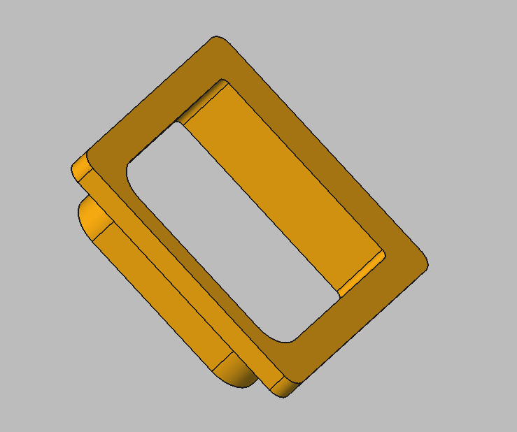 Miniatura 2 do modelo 3D 猫门 可以单项或双向锁定