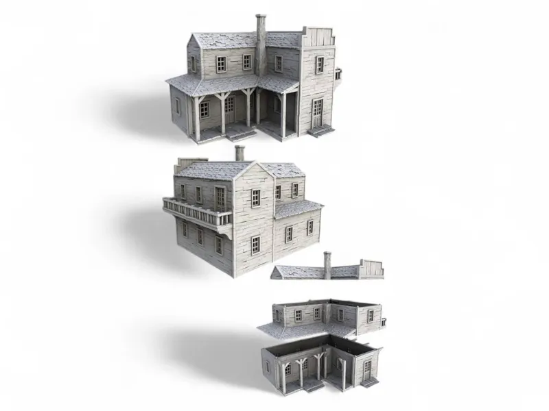 Wildwest-Serie  /  Haus 11