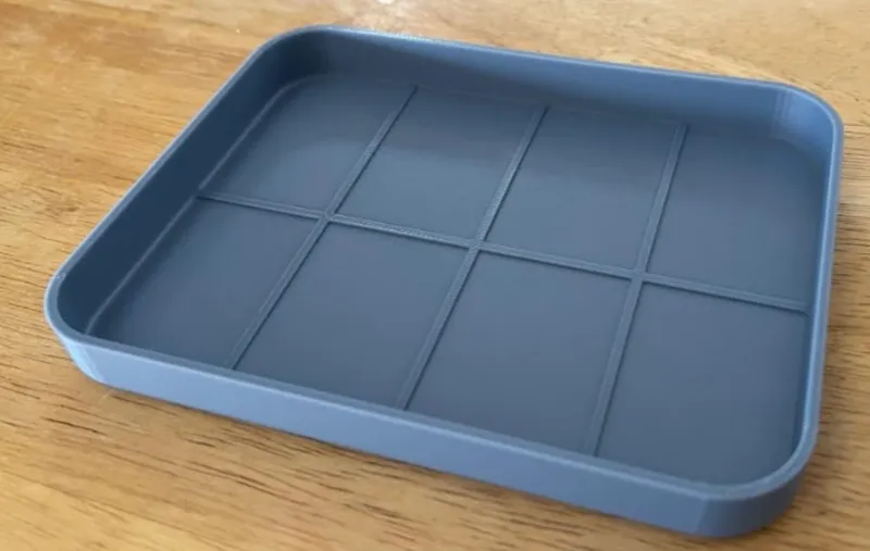 100x130 Divided Screw Tray