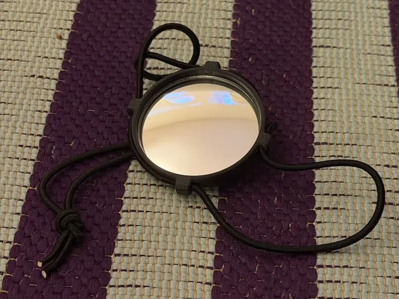 Scuba diving mirror