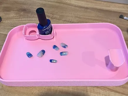 Station à vernis à ongles