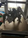 25cm alto, 45cm largo. 0.2mm layer, 2 walls, 10% infill