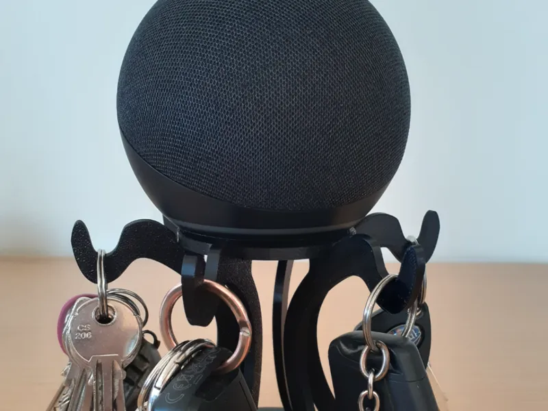 SUPPORTO PORTACHIAVI PUZZLE ALEXA ECHO DOT