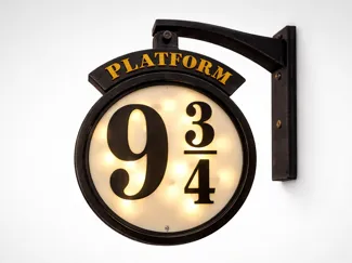 Harry Potter Lampe Platform Gleis 9 3/4