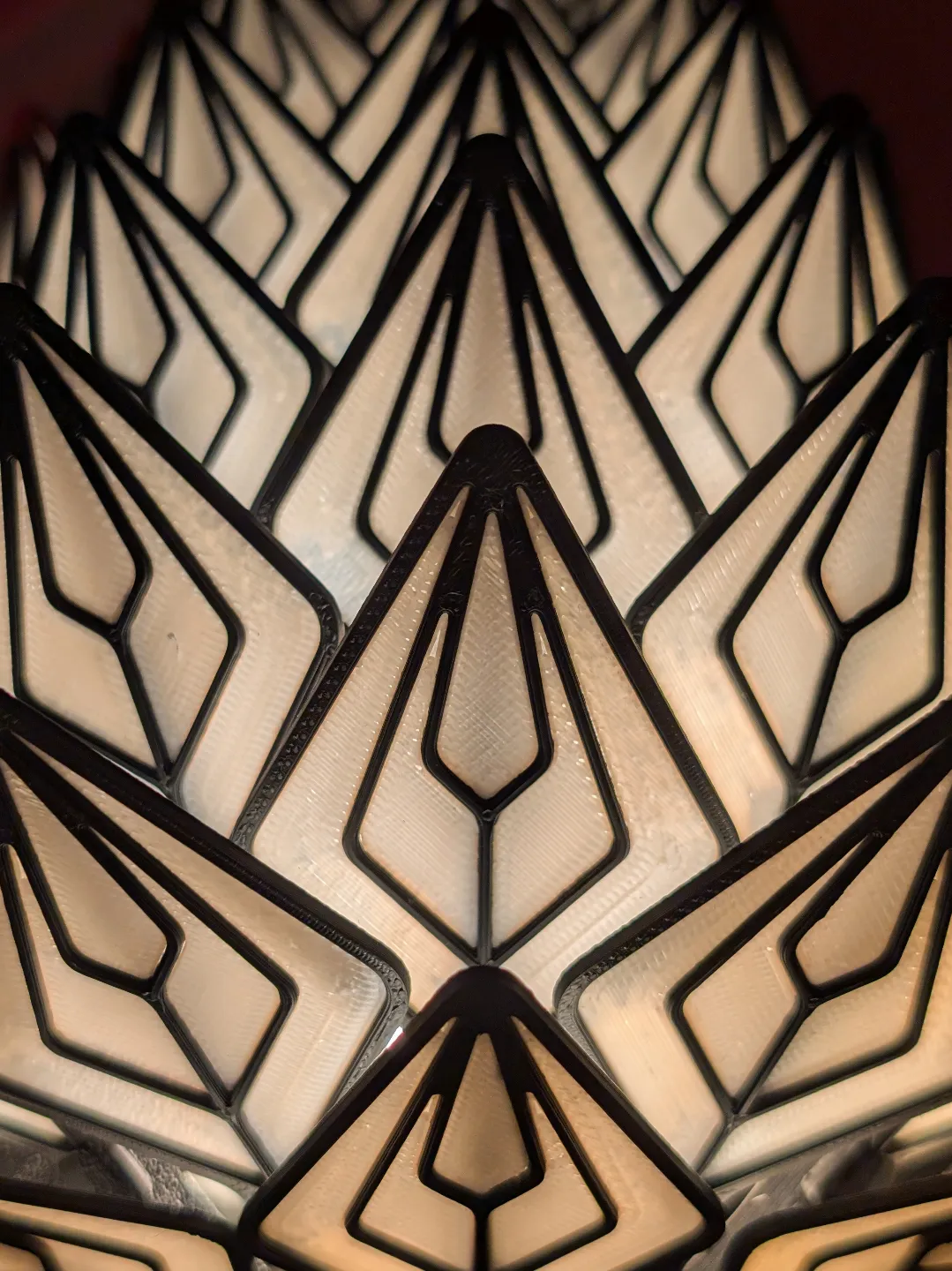PrismaPetal - A Fully 3D Printed Lamp! view 2