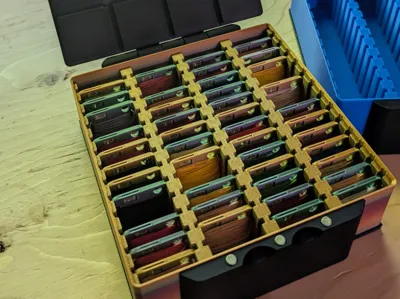 Gridfinity Floss Bobbin Storage Box