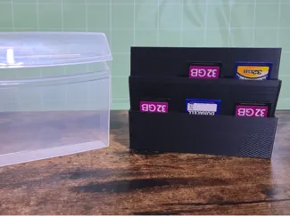 SD Card Holder - Reusing of Wrigley's 5 Gum case