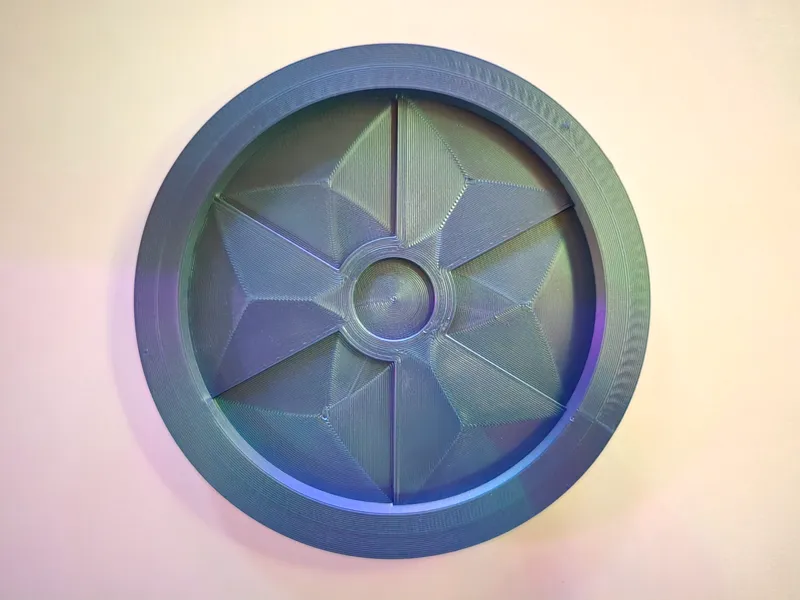 RADIOACTIVE Hazard Symbol Coaster