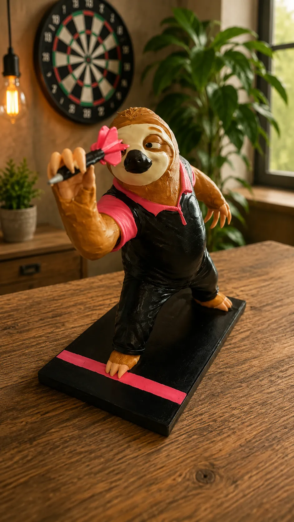 Darty – The Bullseye Sloth - Free 3D Print Model - MakerWorld