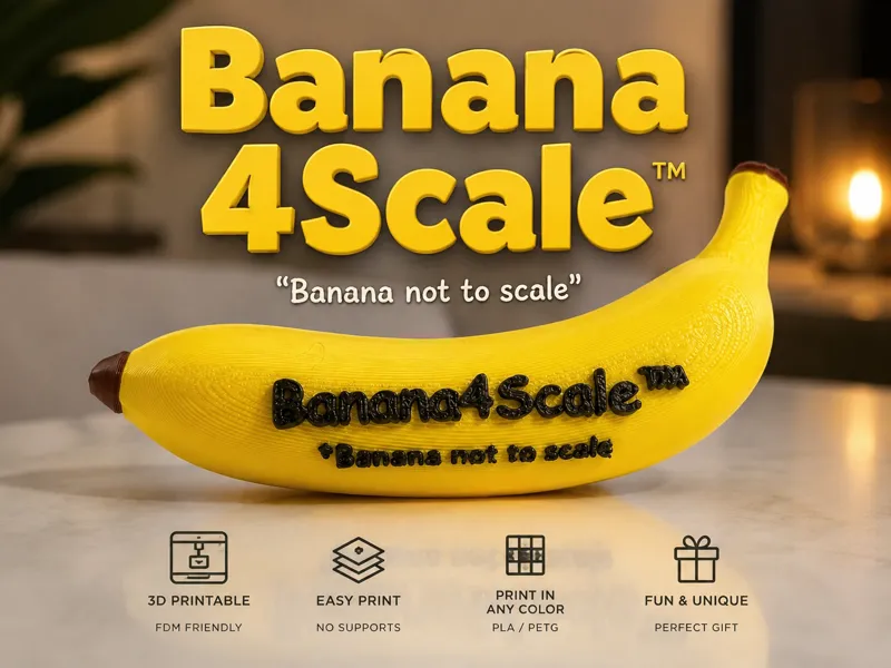 Banana4Scale – Banana (Not to Scale)