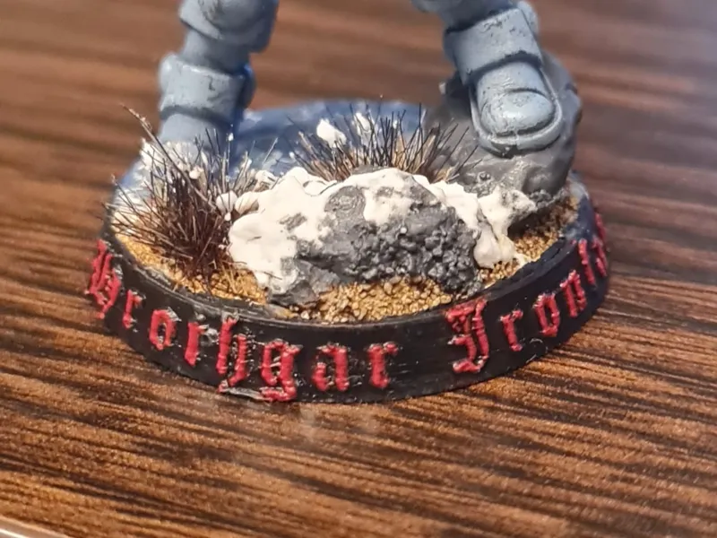 Nameplates 32mm Tabletop Base