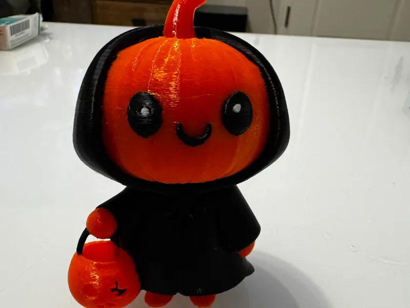 Süsser Helloween Kürbis, Monster, Geist