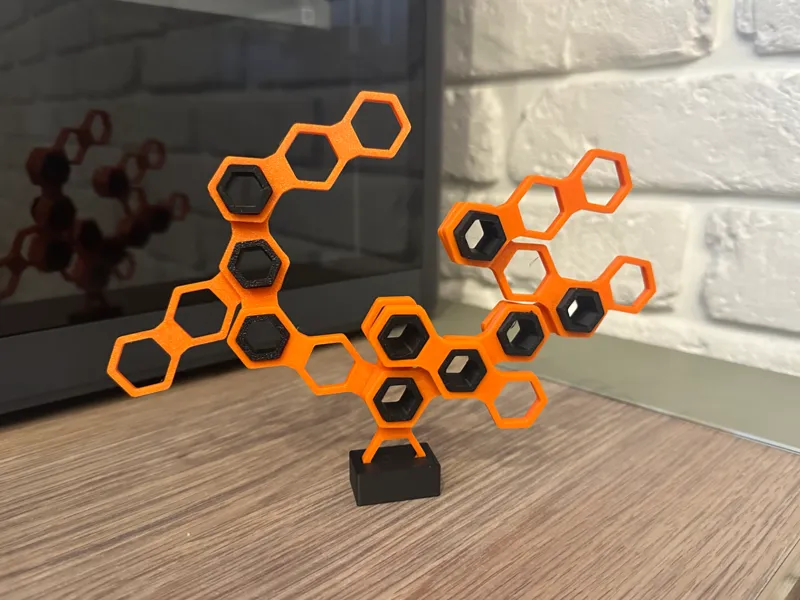 HexaStack Modular Balance Game