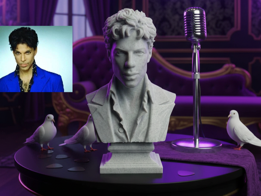 Prince Rogers Nelson — Bust