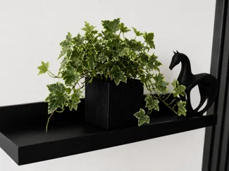 Moderner Blumentopf für MOSSLANDA IKEA Regal